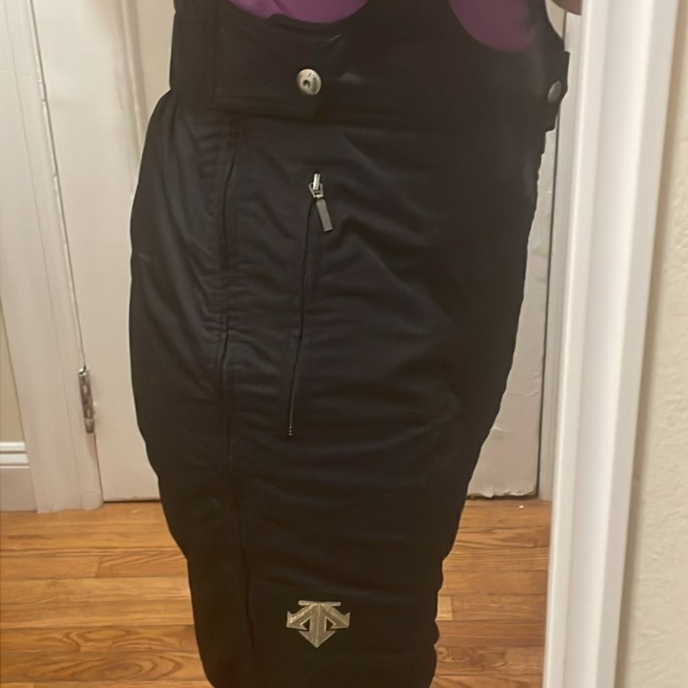 Descente men’s black skiing overall bib mountaineering gear snowboarding size 36 - Picture 4 of 15